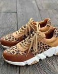 BROOKLYN - COMFORTABLE LEOPARD SNEAKERS - Edith & Mae