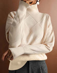 CELESTIA | ELEGANT TURTLENECK SWEATER - Edith & Mae