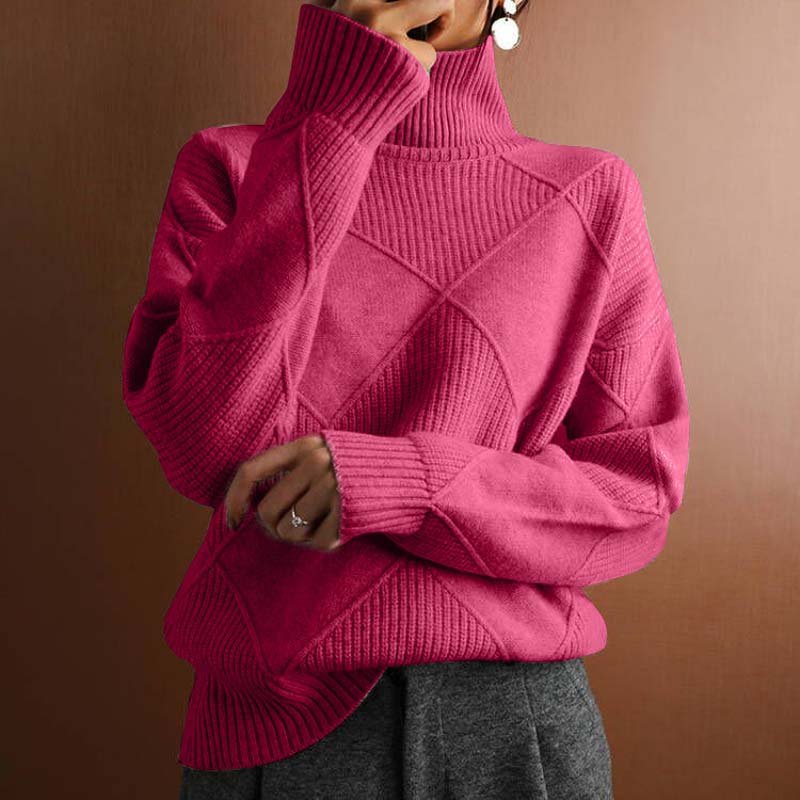 CELESTIA | ELEGANT TURTLENECK SWEATER - Edith &amp; Mae