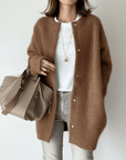 CHLOE - ELEGANT CASHMERE CARDIGAN - Edith & Mae