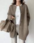 CHLOE - ELEGANT CASHMERE CARDIGAN - Edith & Mae