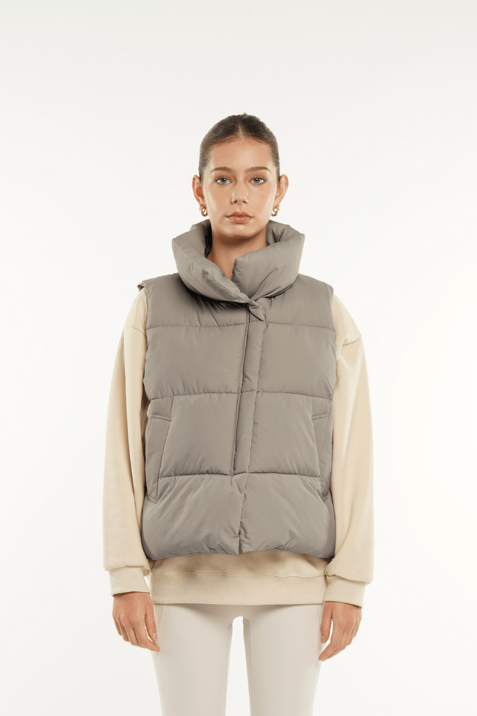 CLARA | WINTER WARMER PUFFER GILET VEST - Edith &amp; Mae