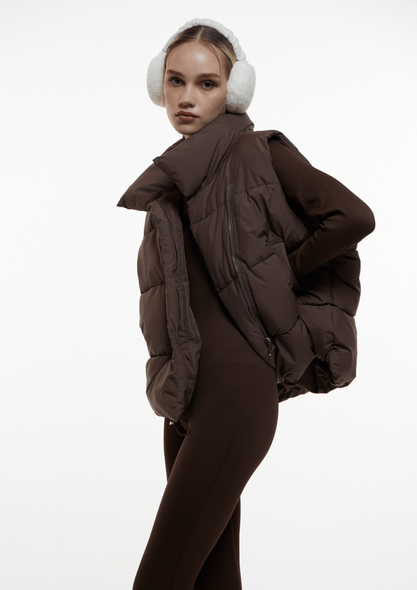 CLARA | WINTER WARMER PUFFER GILET VEST - Edith &amp; Mae