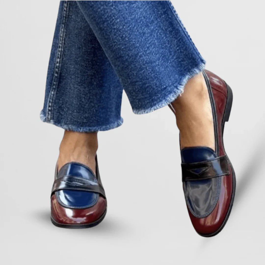 CLAUDIA - CONTRAST LOAFERS - Edith & Mae