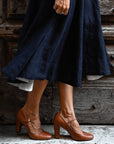 Bravina - Daily Orthopedic Sandals with Small Heel