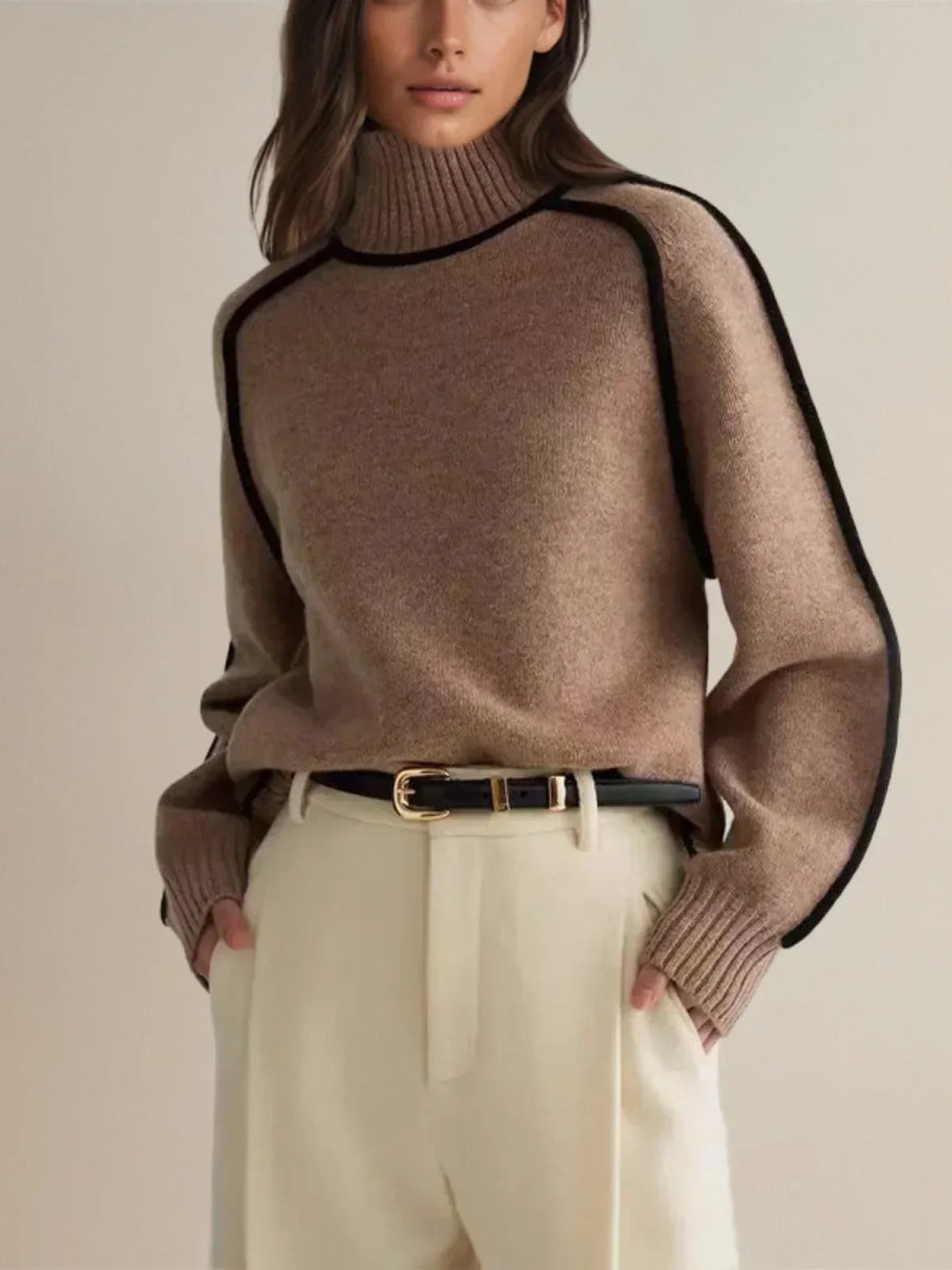 DONNA | TURTLENECK SWEATER - Edith & Mae