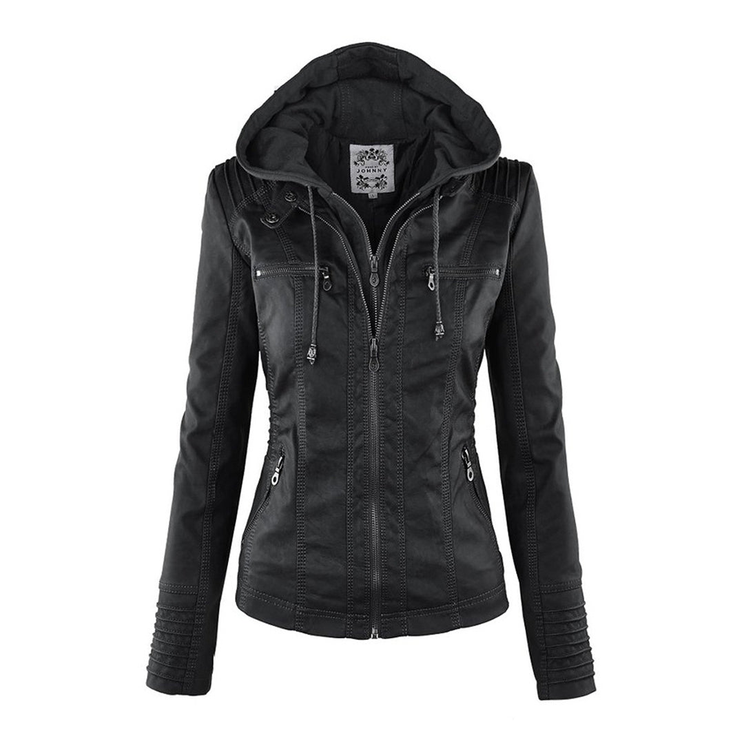 DUPONT | ELEGANT LEATHER JACKET - Edith & Mae