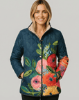 ELINA | VINTAGE FLORAL PRINT QUILTED JACKET - Edith & Mae