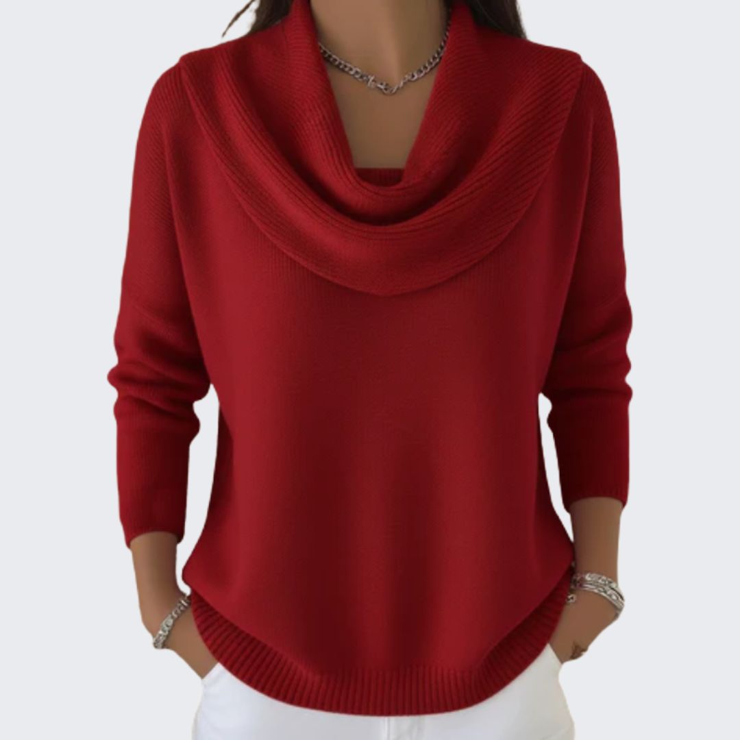 ELIZA | COLLARED SWEATER - Edith & Mae