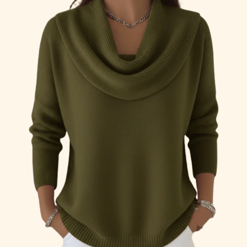 ELIZA | COLLARED SWEATER - Edith & Mae