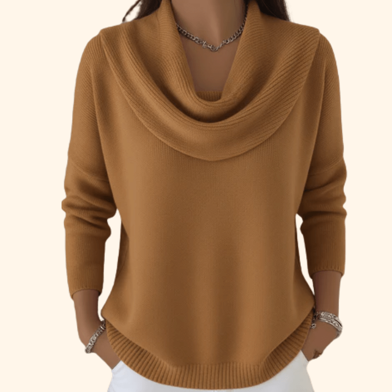 ELIZA | COLLARED SWEATER - Edith & Mae