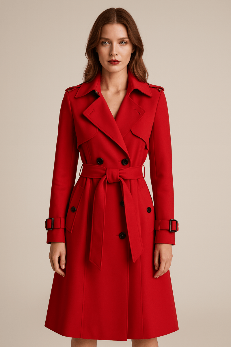 EMILY - STYLISH TRENCH COAT - Edith &amp; Mae