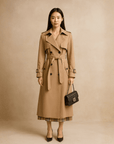 EMILY | STYLISH TRENCH COAT - Edith & Mae