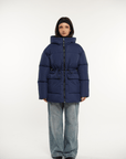 EVA | HOODED PUFFER JACKET SPLASHPROOF - Edith & Mae