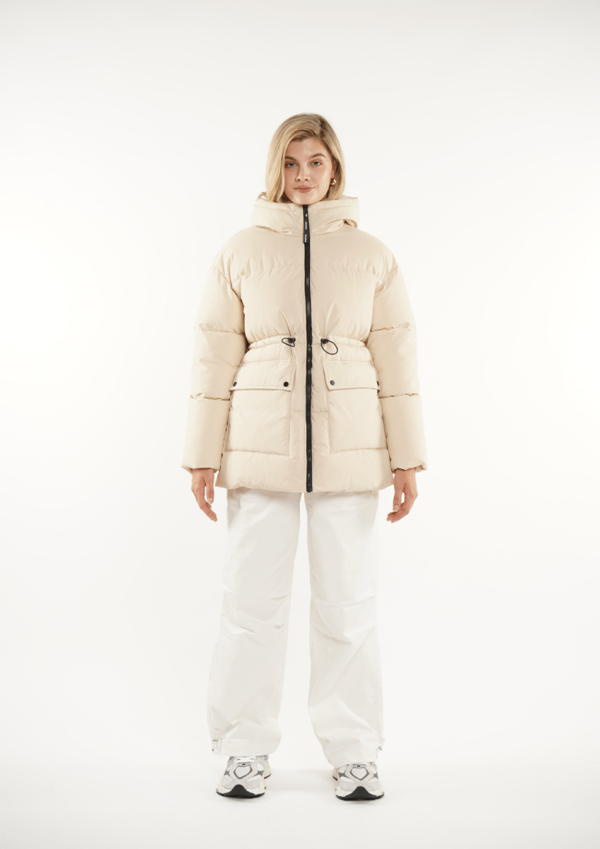 EVA | HOODED PUFFER JACKET SPLASHPROOF - Edith &amp; Mae