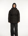 EVA | HOODED PUFFER JACKET SPLASHPROOF - Edith & Mae