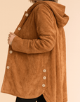 INDIE - CORDUROY HOODED JACKET - Edith & Mae