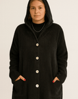 INDIE - CORDUROY HOODED JACKET - Edith & Mae