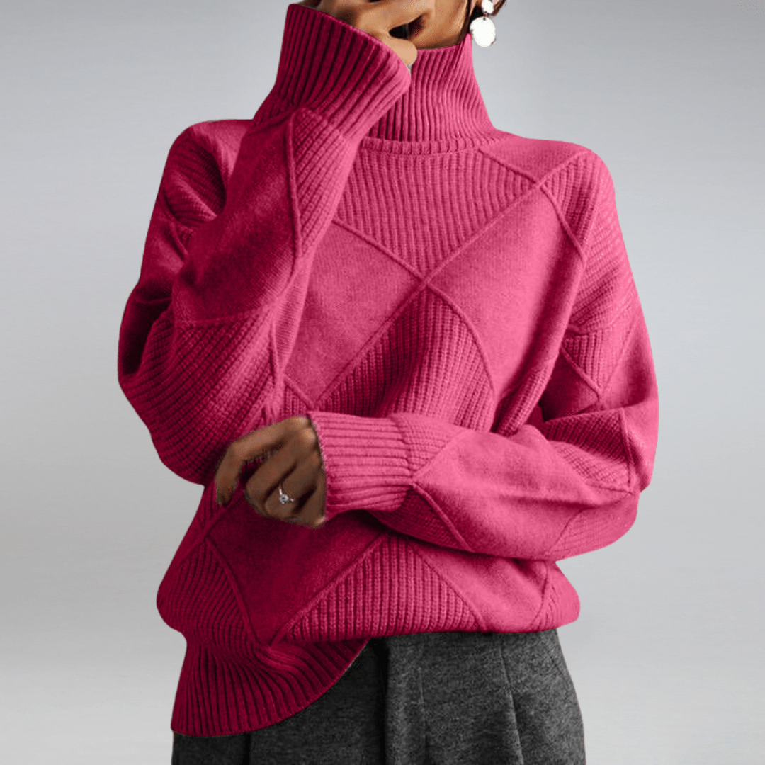 ISABELLE – TURTLENECK SWEATER FOR EVERYDAY ELEGANCE - Edith &amp; Mae