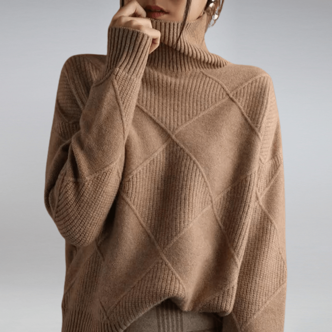 ISABELLE – TURTLENECK SWEATER FOR EVERYDAY ELEGANCE - Edith & Mae