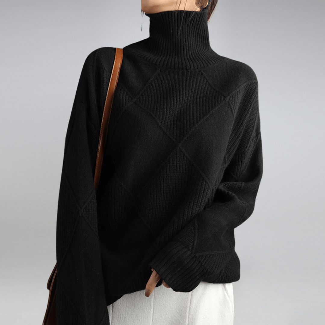 ISABELLE – TURTLENECK SWEATER FOR EVERYDAY ELEGANCE - Edith & Mae