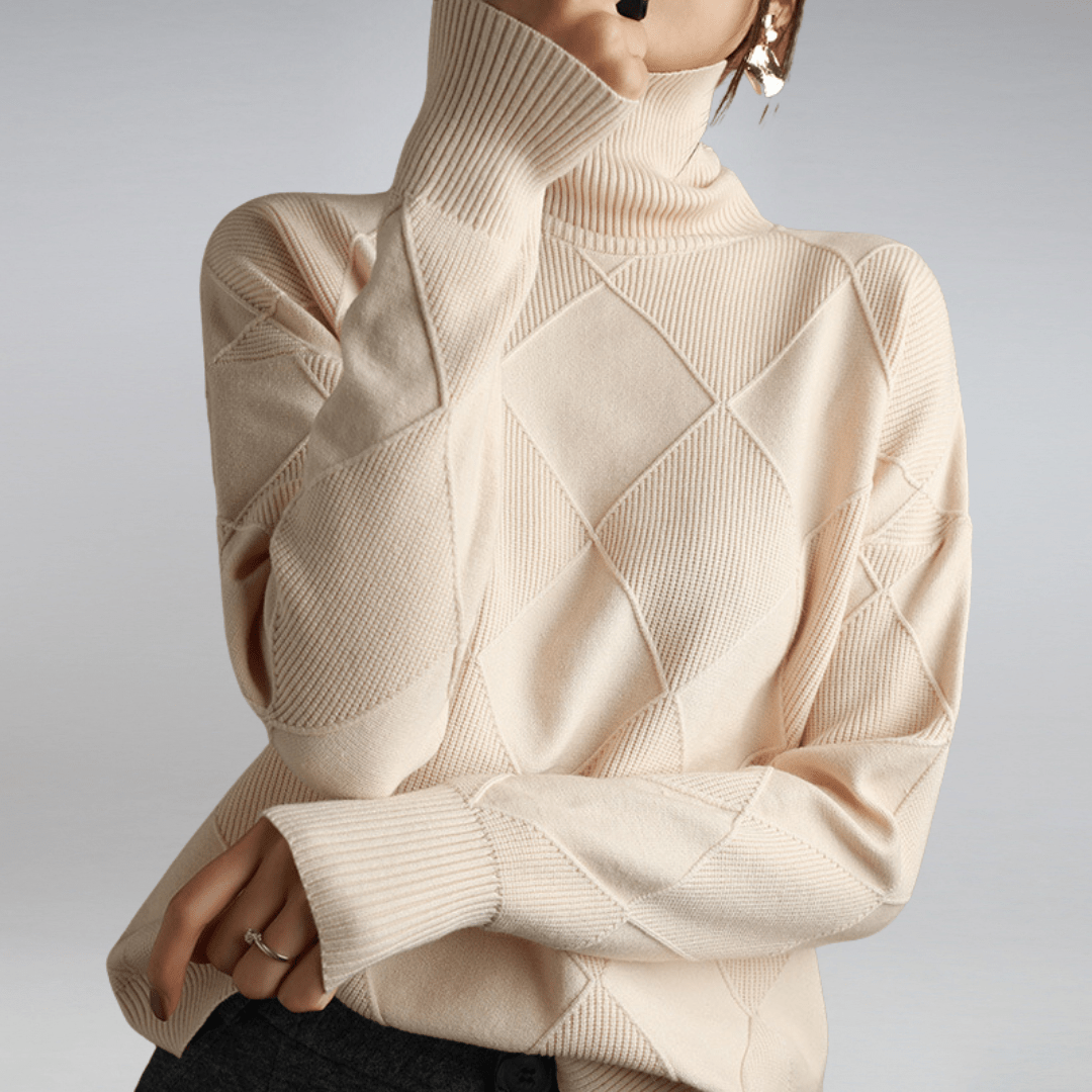 ISABELLE – TURTLENECK SWEATER FOR EVERYDAY ELEGANCE - Edith & Mae