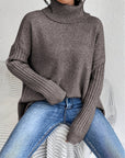 ISLA | COZY TURTLENECK SWEATER - Edith & Mae