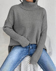 ISLA | COZY TURTLENECK SWEATER - Edith & Mae