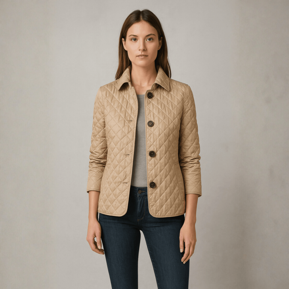 KELLY | QUILTED LIGHTWEIGHT JACKET - Edith & Mae