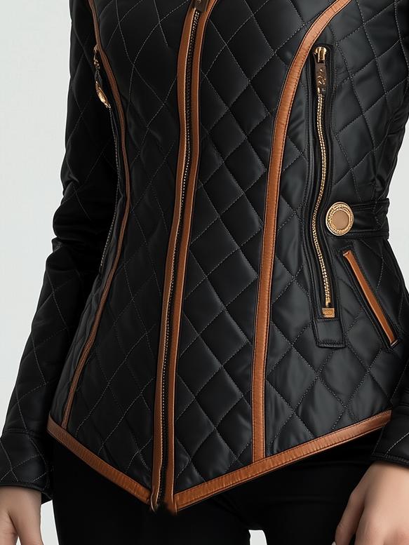LILLIAN | QUILTED PADDED JACKET - Edith & Mae