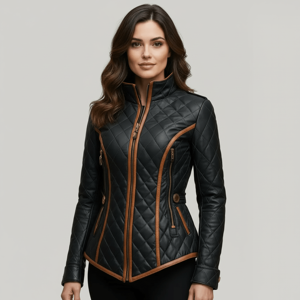 LILLIAN | QUILTED PADDED JACKET - Edith & Mae