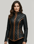 LILLIAN | QUILTED PADDED JACKET - Edith & Mae
