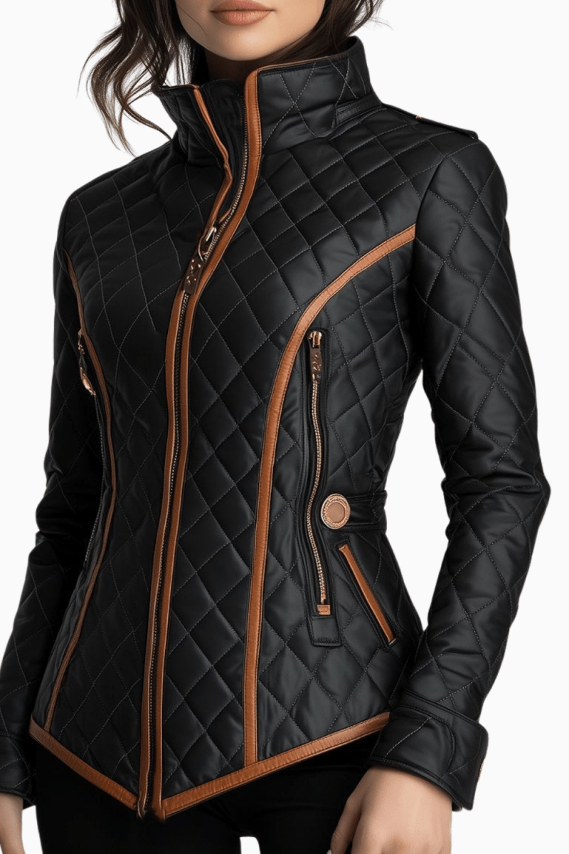 LILLIAN | QUILTED PADDED JACKET - Edith & Mae