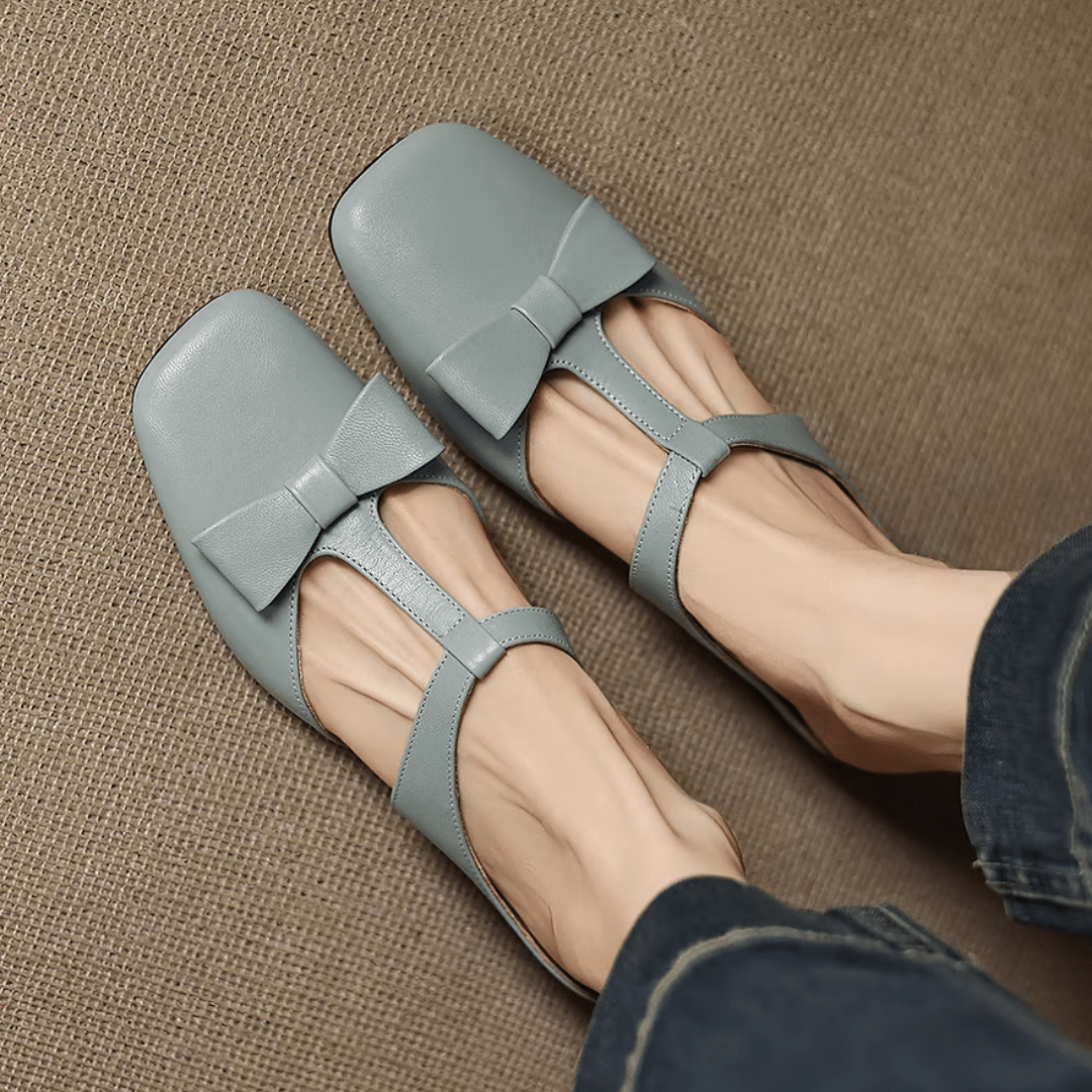 LINA - SQUARE TOE SLIPPERS - Edith & Mae