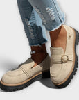LORA – CASUAL LOAFERS WITH ROUND TOE - Edith & Mae
