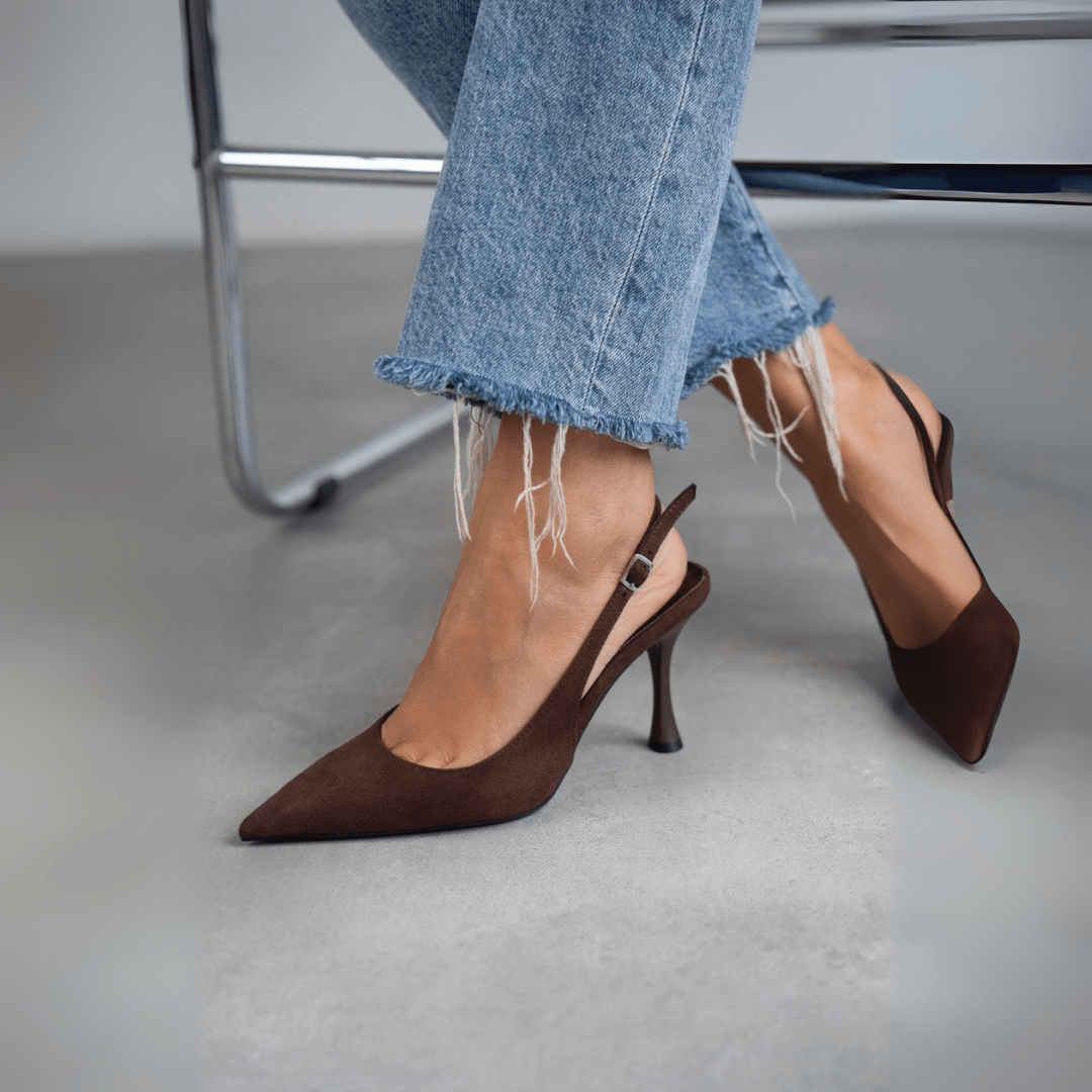 MABEL &amp; JUNE – SUEDE ORTHOPEDIC SANDALS - Edith &amp; Mae