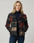 NATALIE | CLASSIC PLAID WOOL JACKET - Edith & Mae