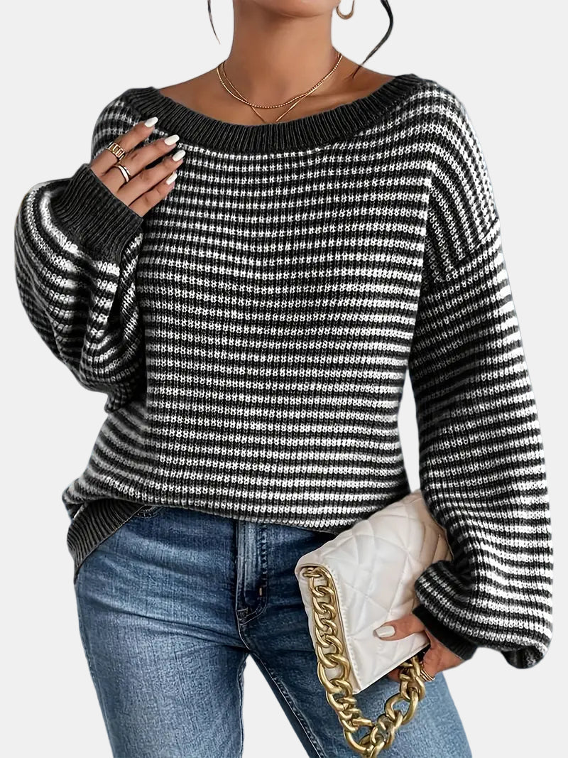 NICOLETTE - CASUAL KNITTED SWEATER - Edith & Mae