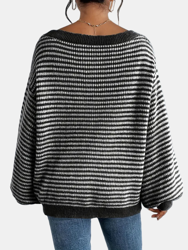 NICOLETTE - CASUAL KNITTED SWEATER - Edith &amp; Mae