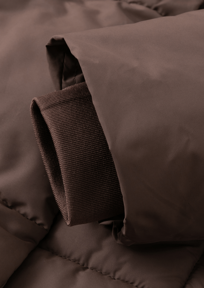 NOVA | MID LENGTH BELTED PUFFER JACKET - Edith &amp; Mae