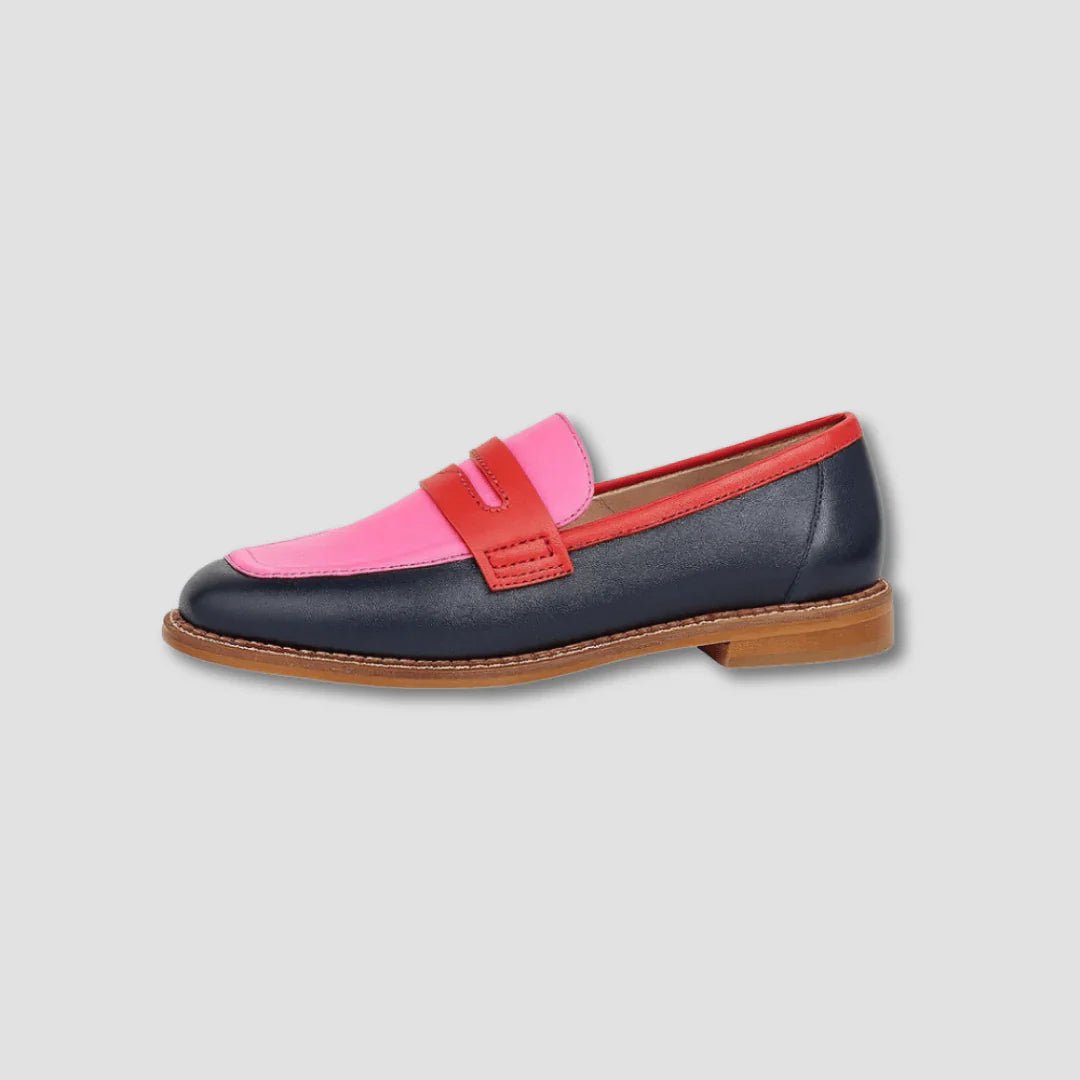 NYLA – COLOR BLOCK LOAFERS IN CASUAL STYLE - Edith & Mae