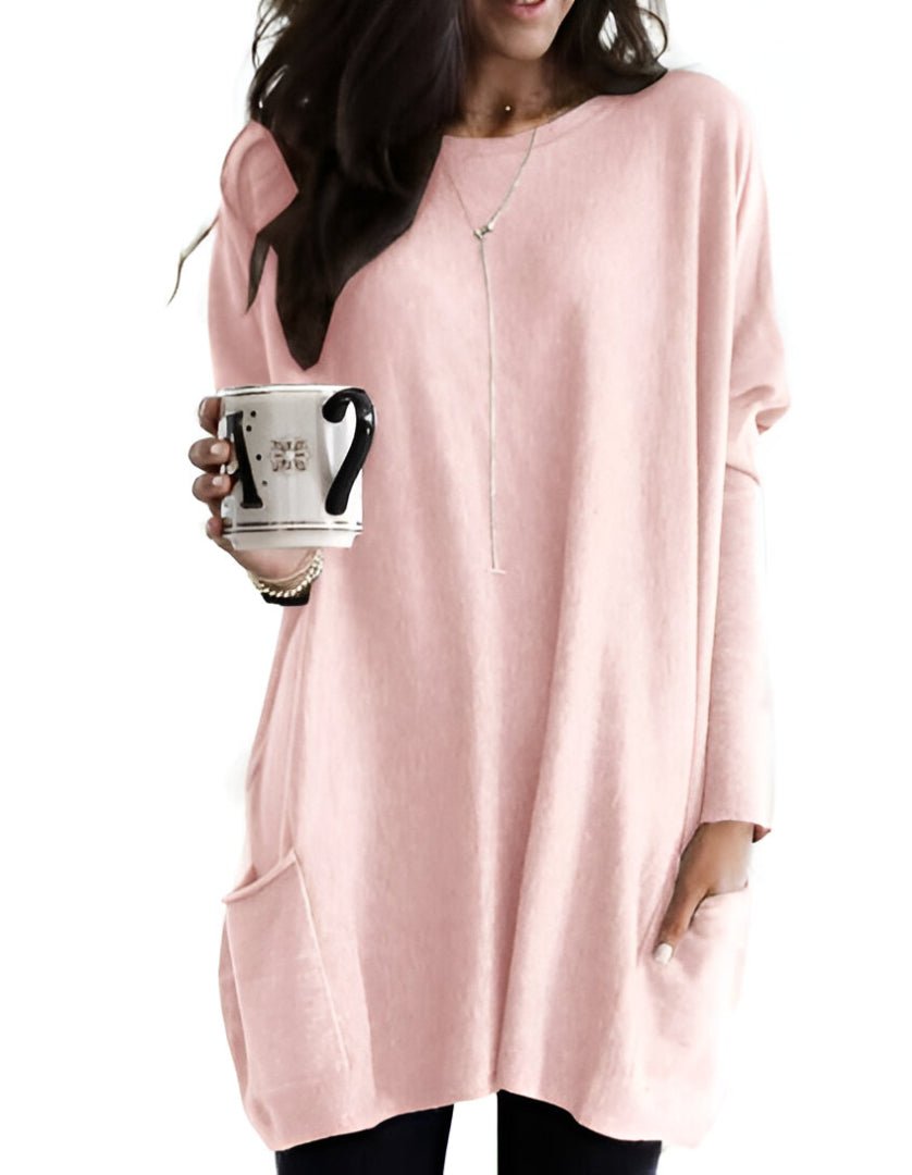 SARA - RELAXED POCKET TUNIC - Edith & Mae