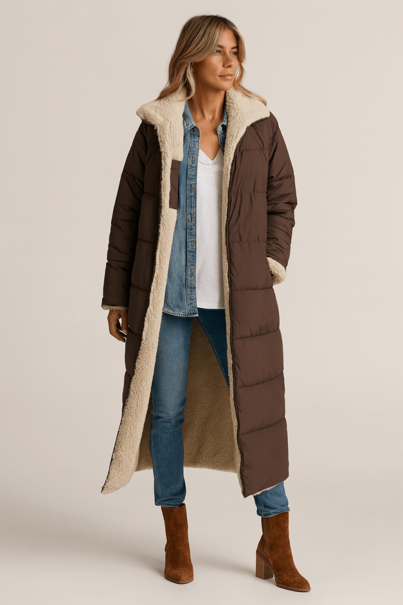 SASHA™ | ELEGANT REVERSIBLE COAT - Edith & Mae