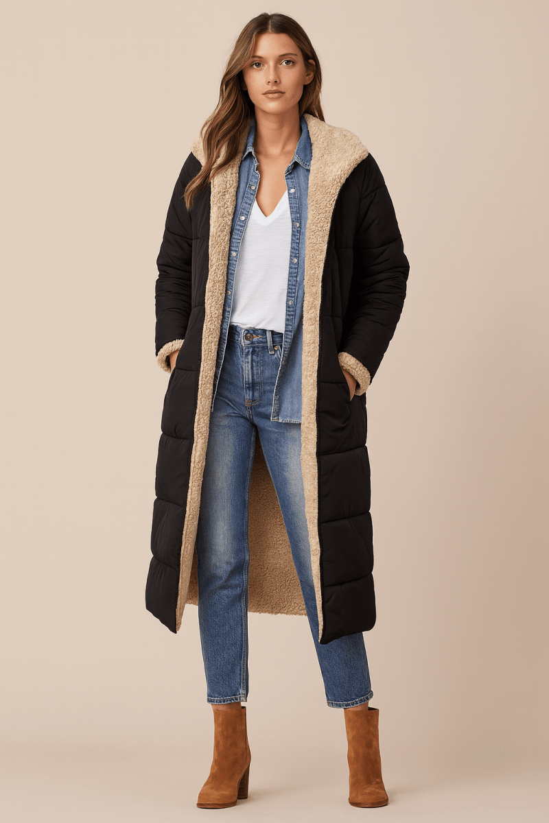 SASHA™ | ELEGANT REVERSIBLE COAT - Edith & Mae