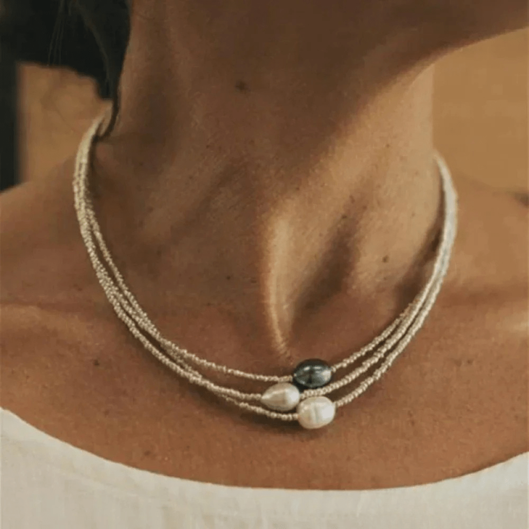 VINTAGE FRESH WATER PEARL NECKLACE - Edith & Mae