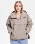 WILLOW | QUILTED WATER REPELLENT HOODED JACKET - Edith & Mae