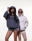WILLOW | QUILTED WATER REPELLENT HOODED JACKET - Edith & Mae