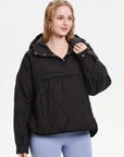 WILLOW | QUILTED WATER REPELLENT HOODED JACKET - Edith & Mae