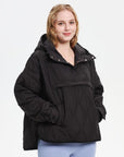 WILLOW | QUILTED WATER REPELLENT HOODED JACKET - Edith & Mae